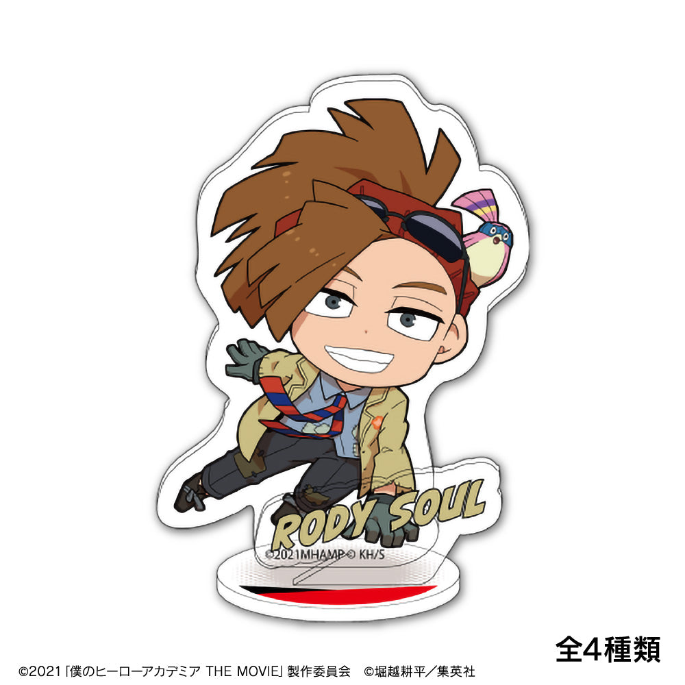 My Hero Academia THE MOVIE World Heroes Mission Chibi Chara Drawing Acrylic Stand