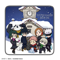 Magical battle Chibi character drawing Full Color Hand Towel Snow Fes Ver.