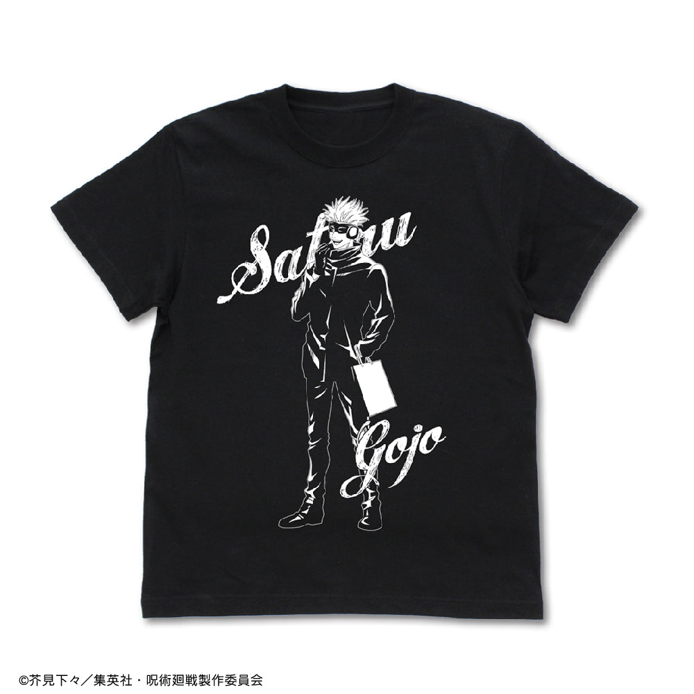 Verical battle drawn Gotjo T -shirt Snow fes ver. / Black