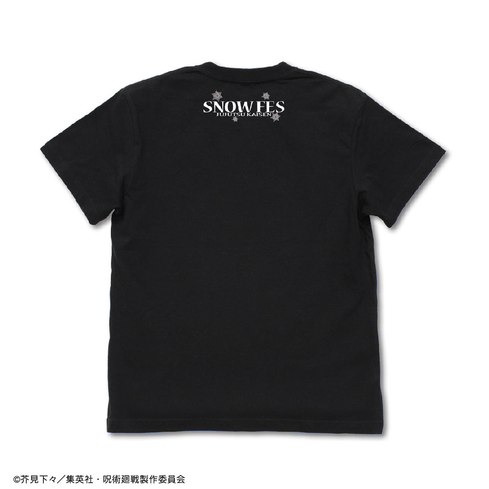 Nebakino Rose T -shirt Snow Fes Ver. / Black
