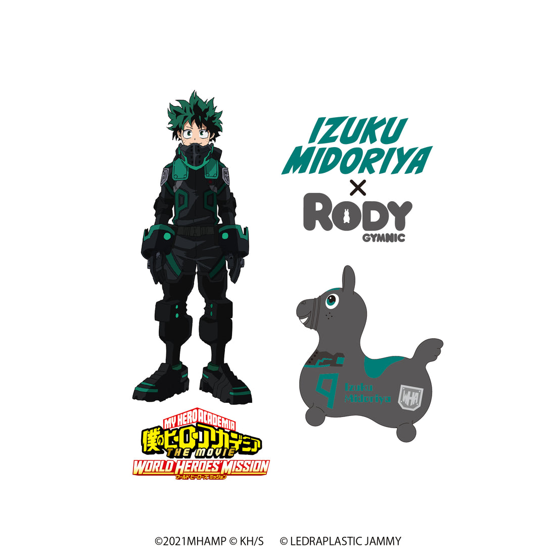 僕のヒーローアカデミア×RODY キャンバストート 緑谷出久 – Collection.jc